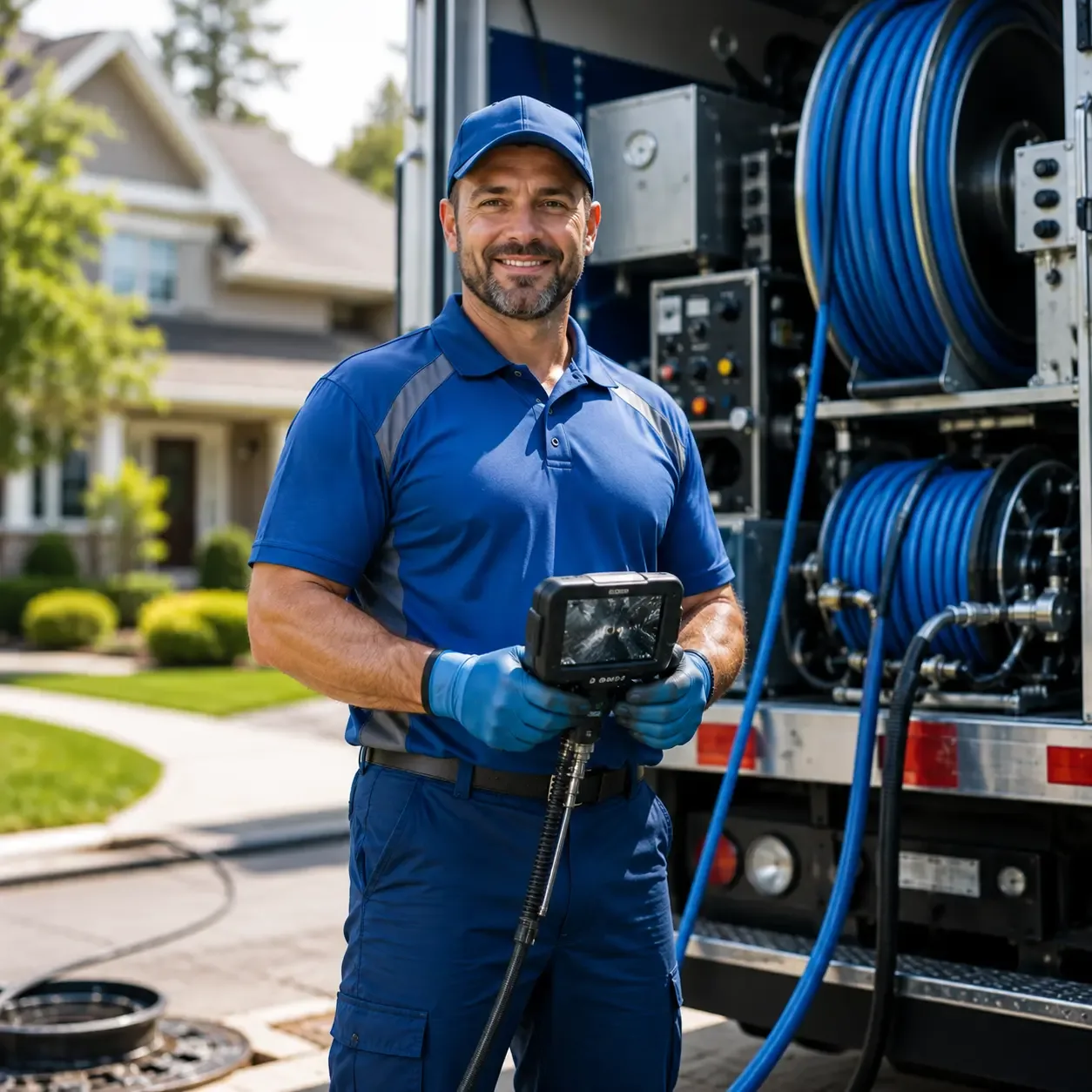 Local outdoor drain cleaning specialists in Summerfield, IL